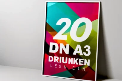 20DIN A3 Flyer Drucken lassen