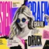 Druckdaten erstellen mit kreative Collage zu Design, Grafik und Druck mit CI-Charakter, Neonfarben und moderner Typografie